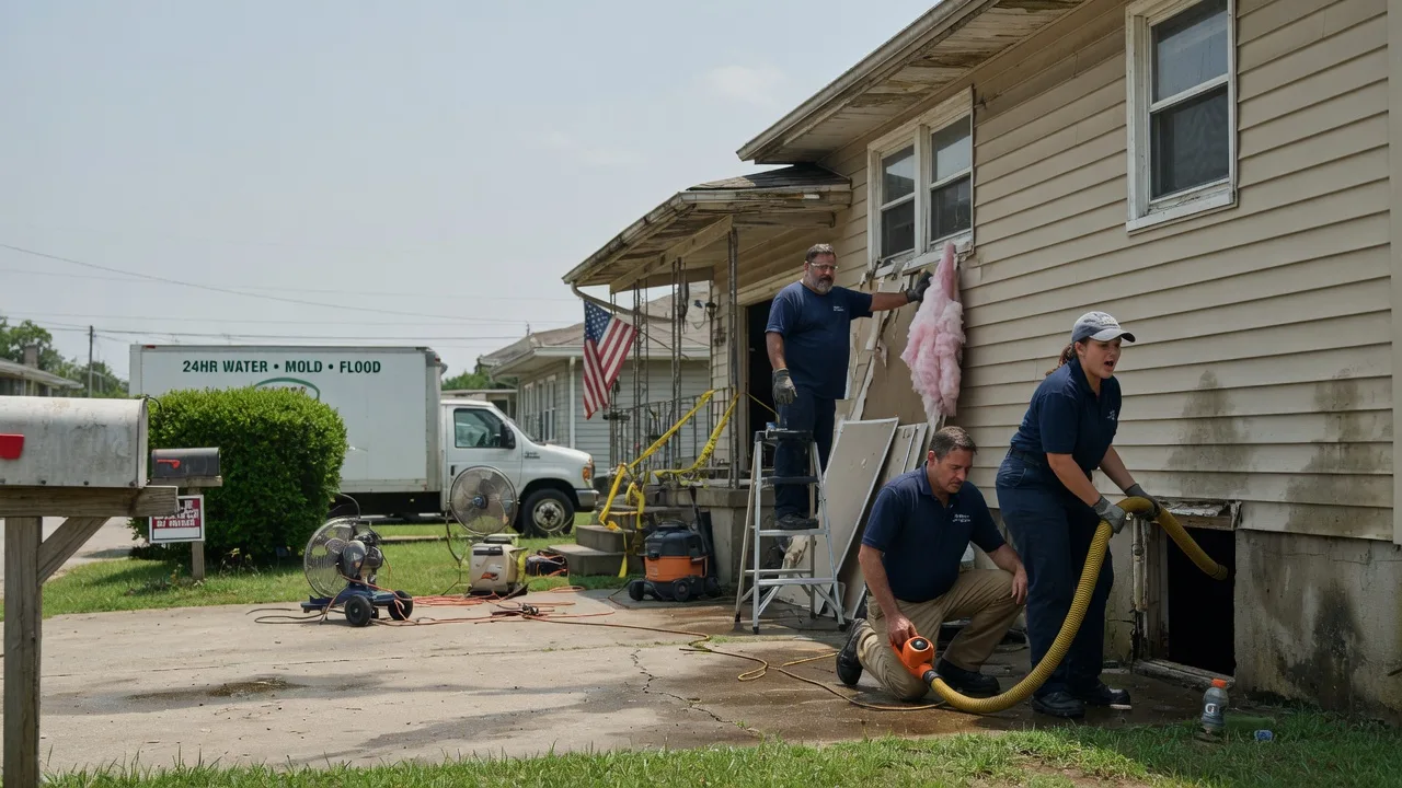 Water Damage Repair in Eaton, IN near me